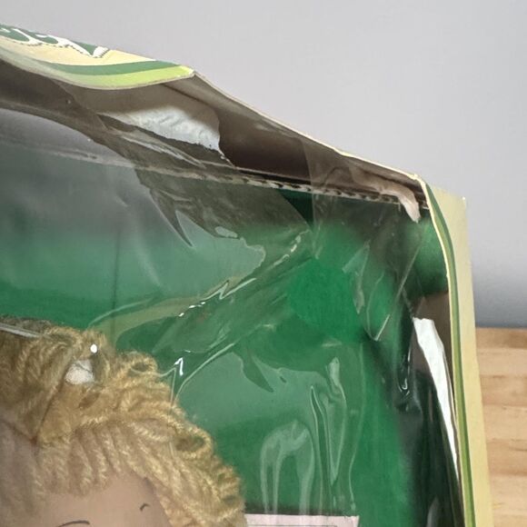 Vtg Kuschel Kinder Cabbage Patch Kids Doll 1983 Arxon Yellow Dress Box German - Picture 13 of 14